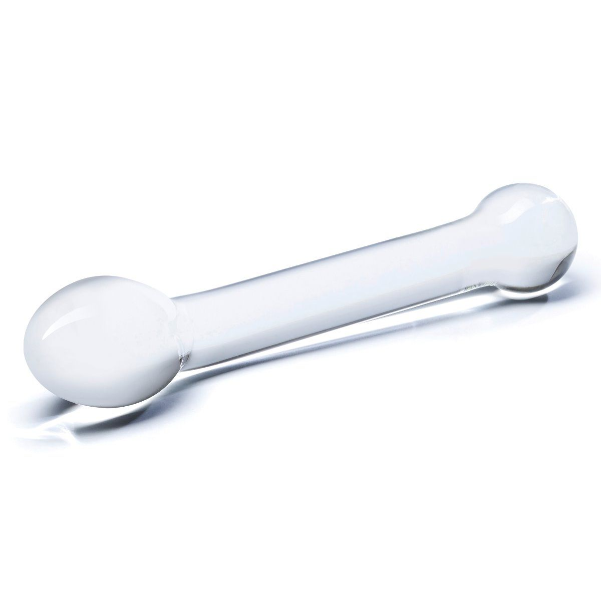 Glass 8inch Slimline G Spot Dildo