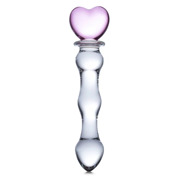 Glass 8inch Sweetheart Glass Dildo