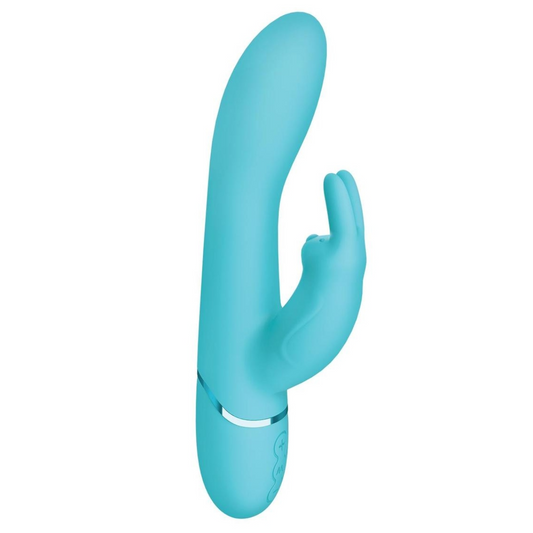 Love Distance Receive APP Controlled Rabbit Vibrator Teal