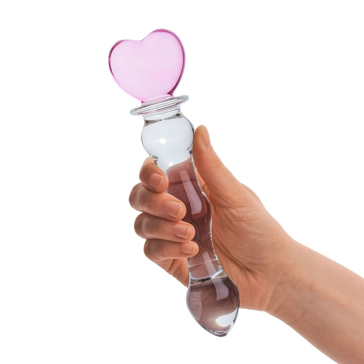 Glass 8inch Sweetheart Glass Dildo