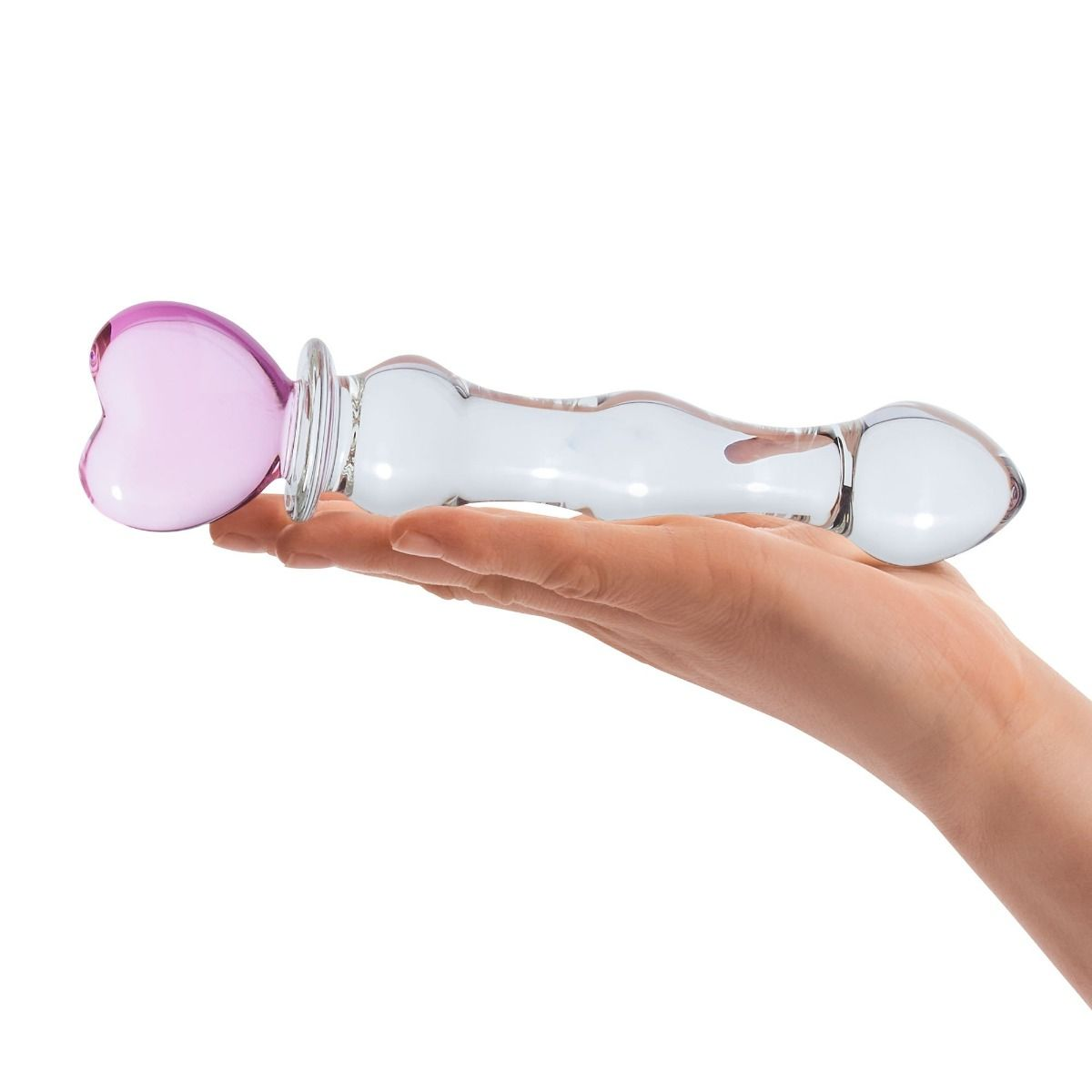 Glass 8inch Sweetheart Glass Dildo