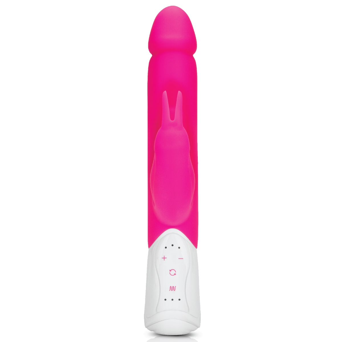 Rabbit Essentials RR Rechargeable Realistic Rabbit Hot Pink