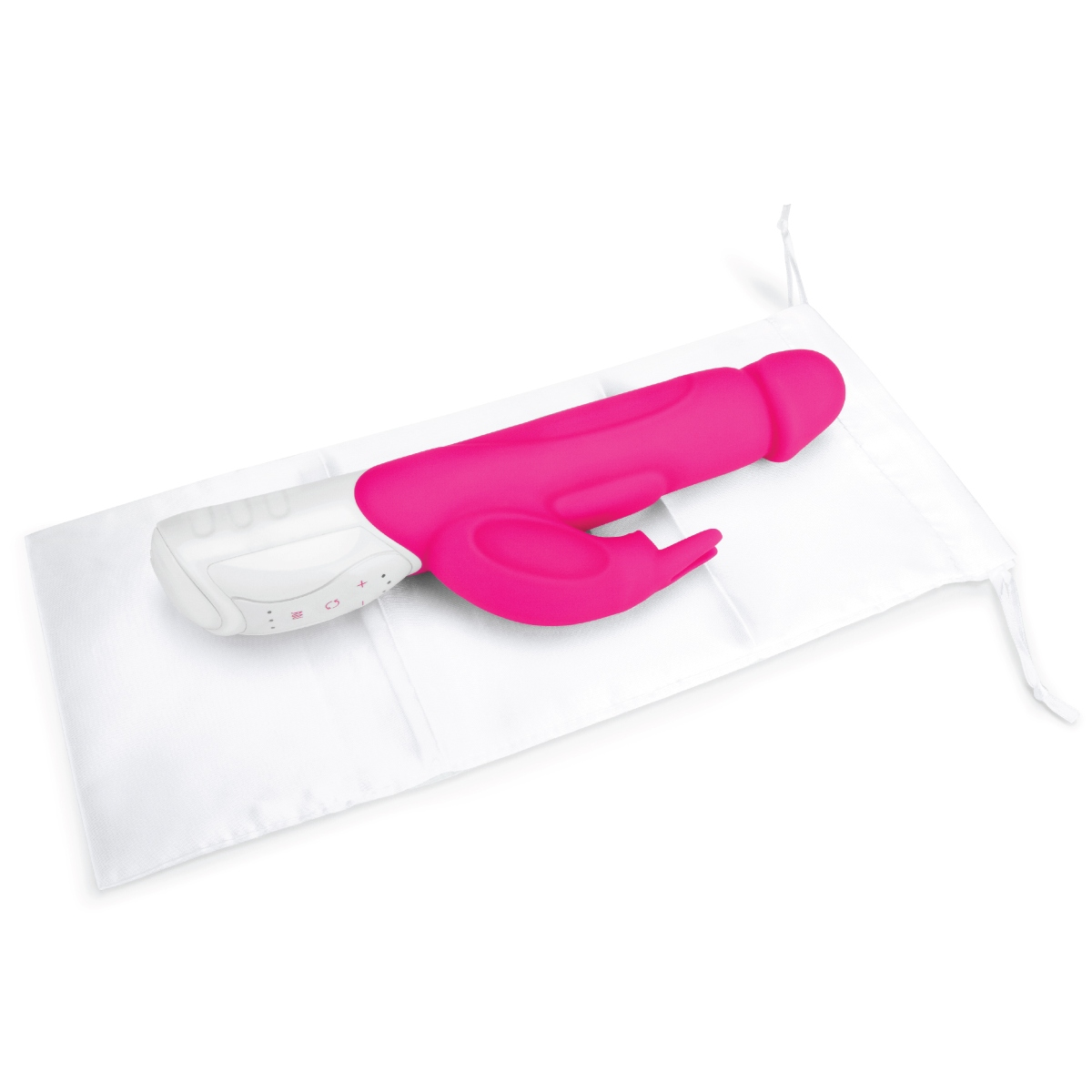 Rabbit Essentials RR Rechargeable Realistic Rabbit Hot Pink