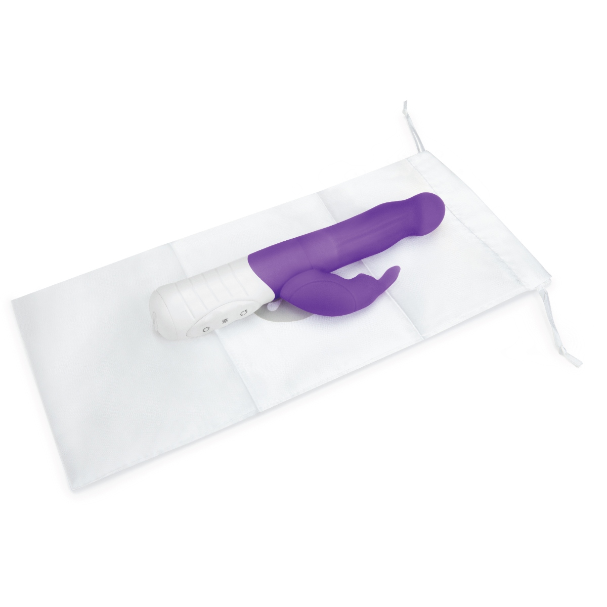 Rabbit Essentials RR Rechargeable Slim Shaft Rabbit Purple