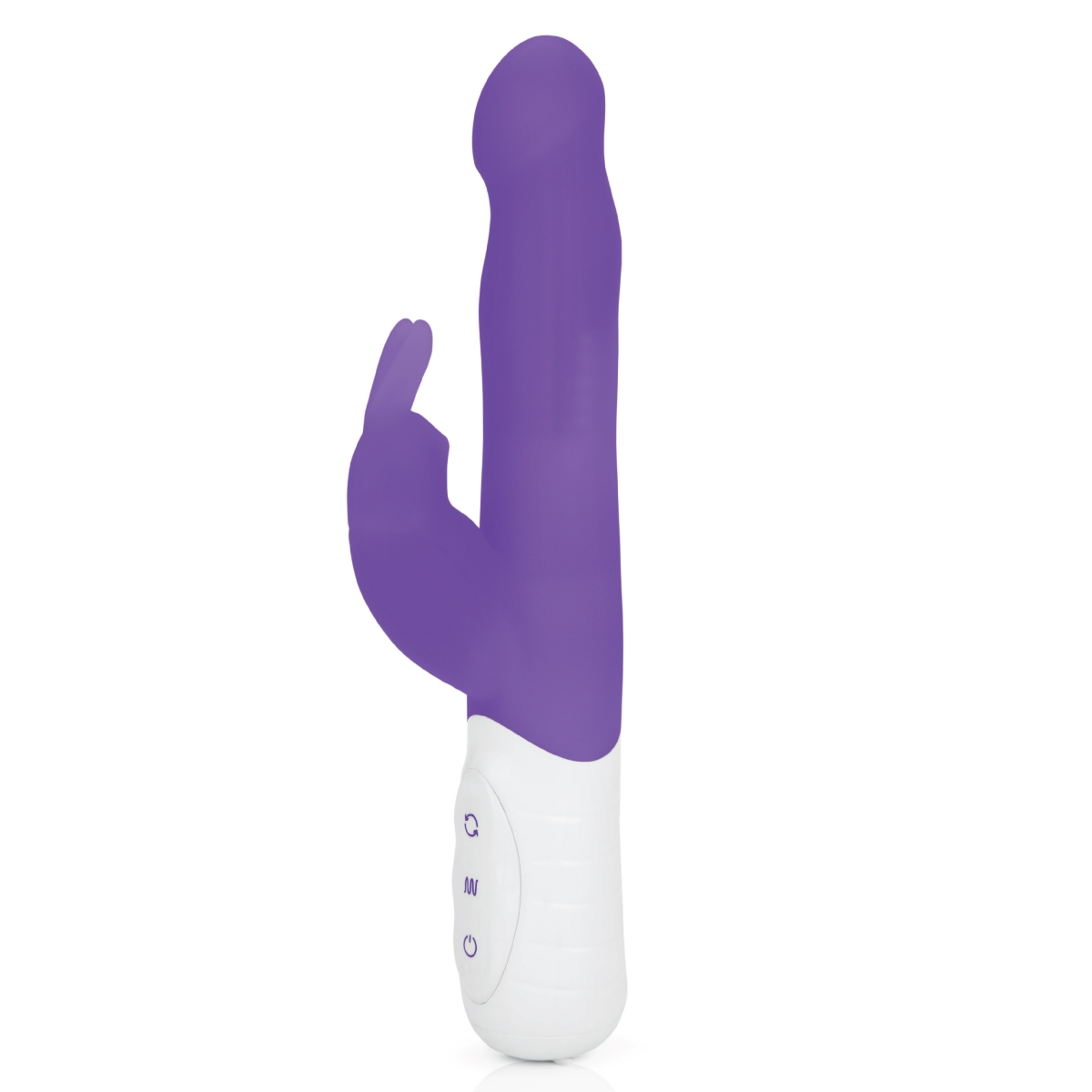 Rabbit Essentials RR Rechargeable Slim Shaft Rabbit Purple