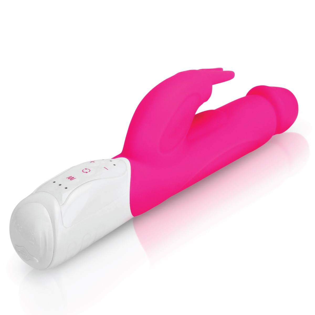 Rabbit Essentials RR Rechargeable Realistic Rabbit Hot Pink