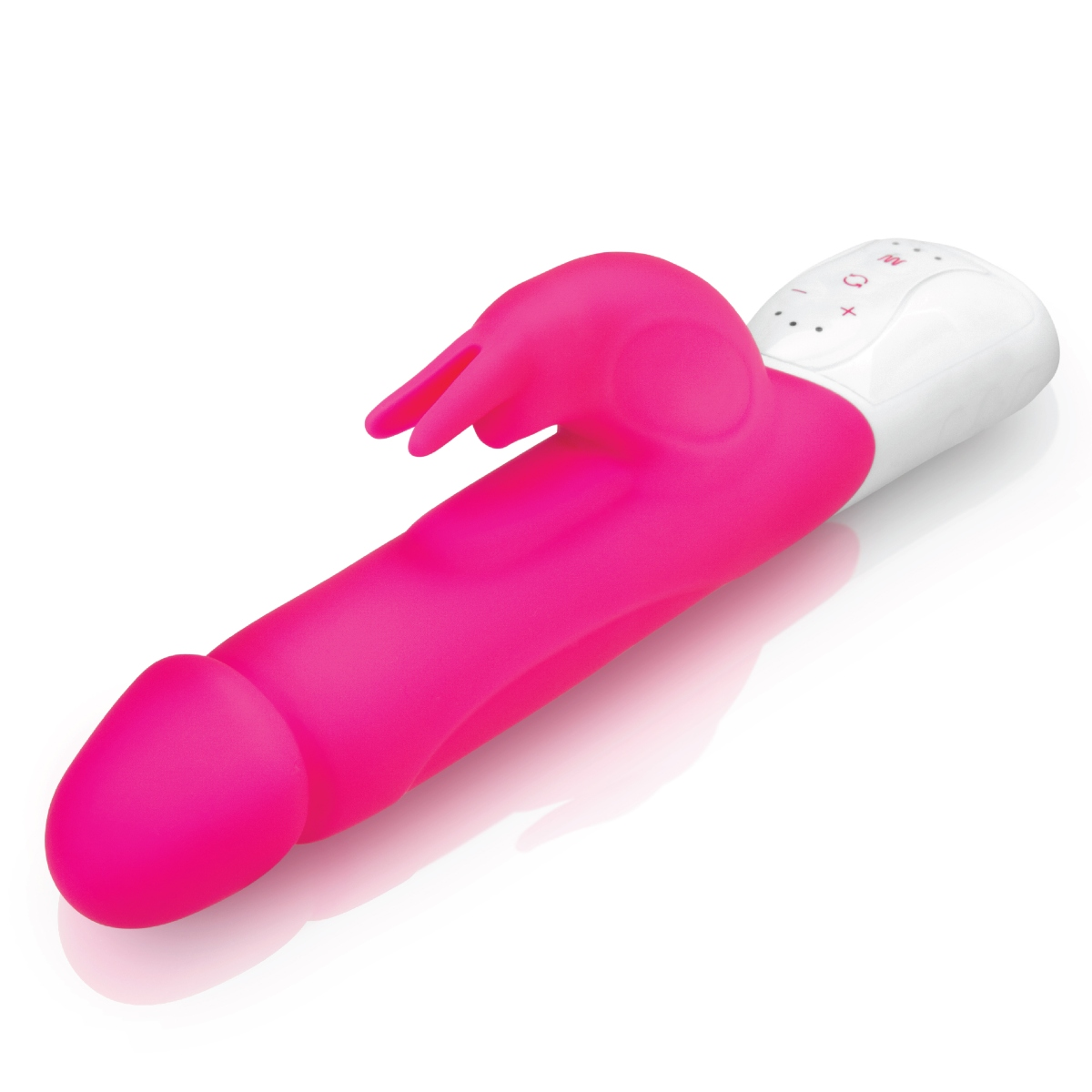 Rabbit Essentials RR Rechargeable Realistic Rabbit Hot Pink