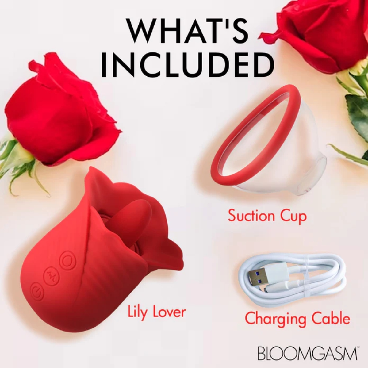 Bloomgasm Lily Lover Sucking &amp;amp; Vibrating Clitoral Stimulator