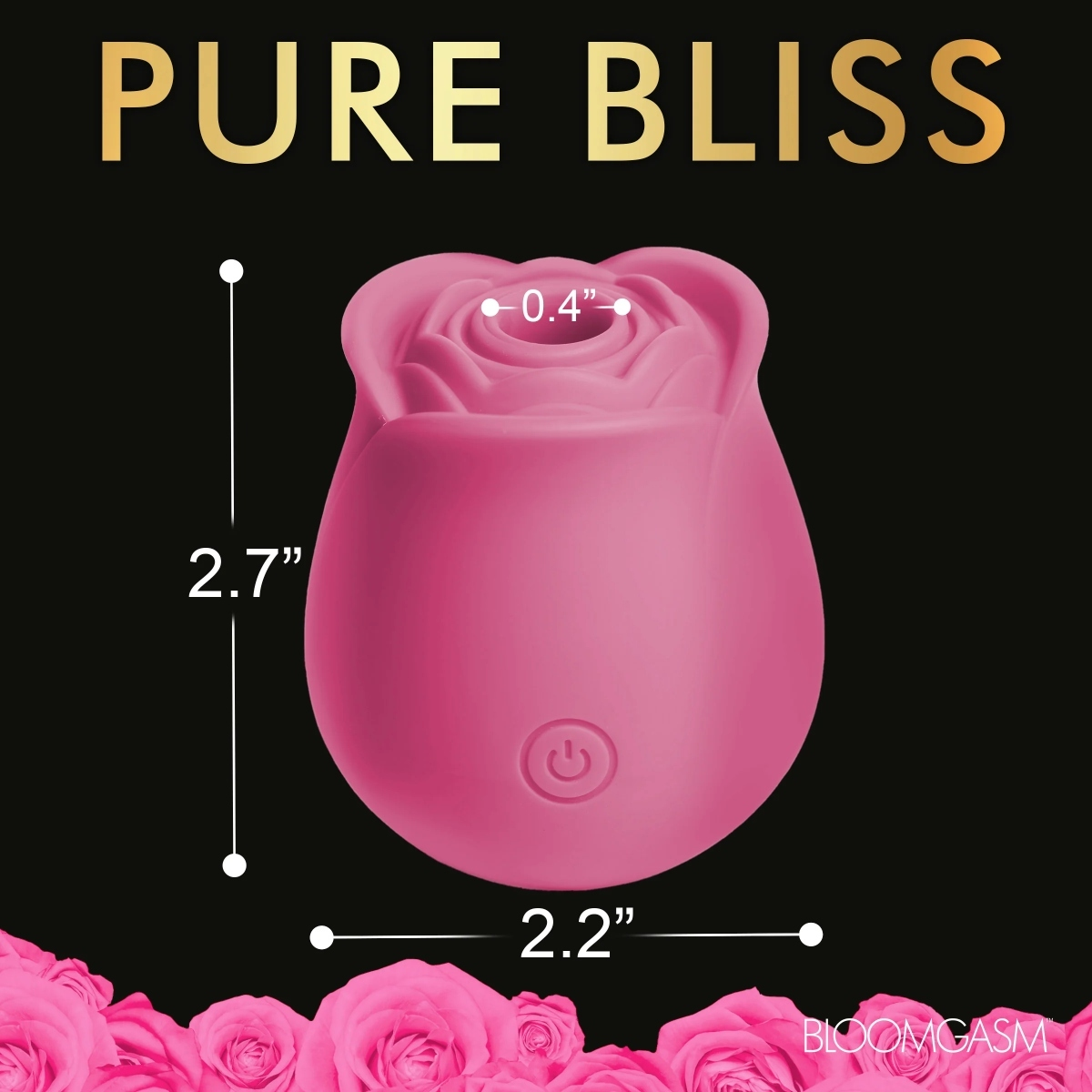 Bloomgasm The Perfect Rose Clitoral Stimulator Pink